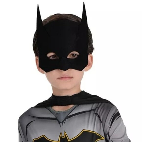 Batman Kids Costume With Mask & Cape Size Large - Picture 3 of 4